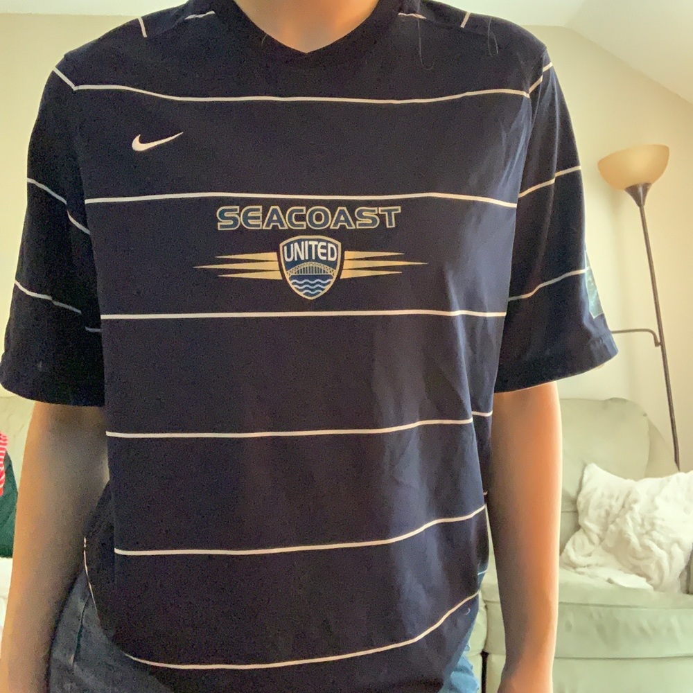 Oversized soccer jersey
